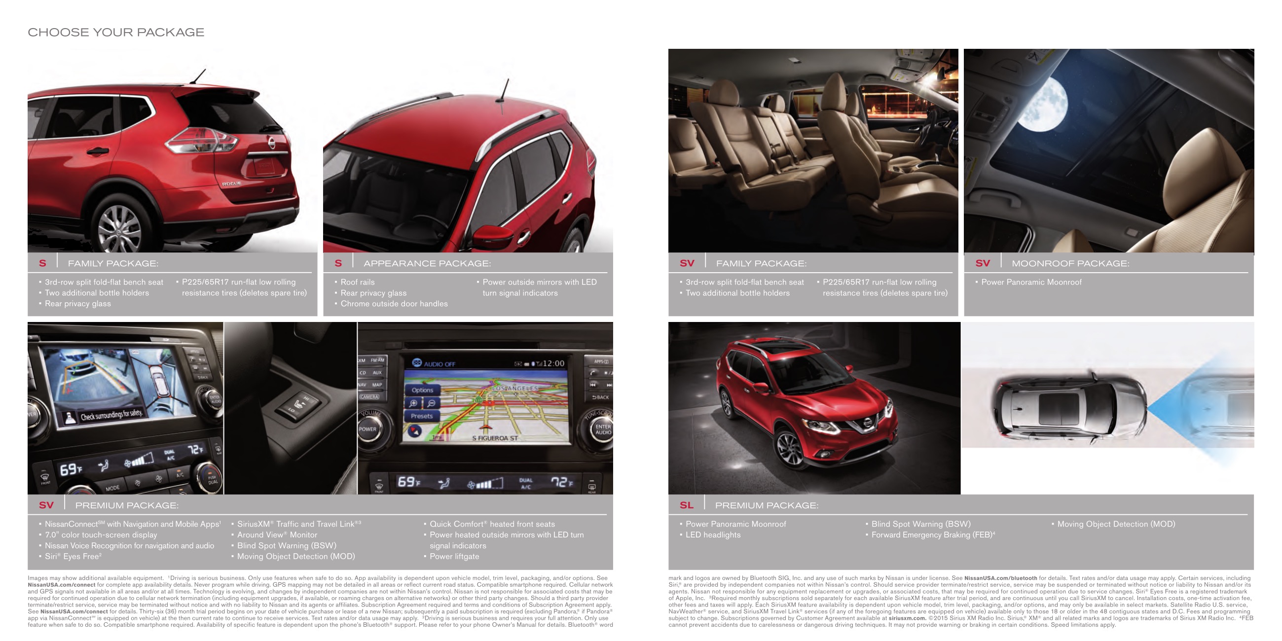 2016 Nissan Rogue Brochure Page 6